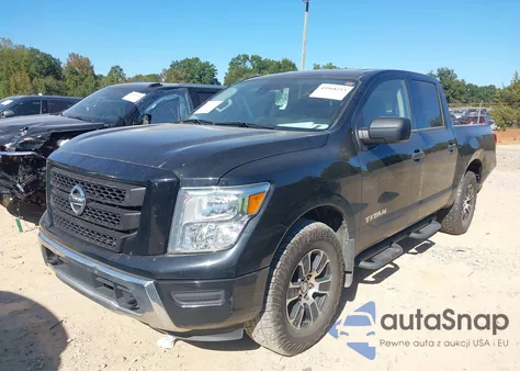 2022 Nissan Titan Sv 4X4 из США, поврежденный, VIN 1N6AA1EC0NN104201